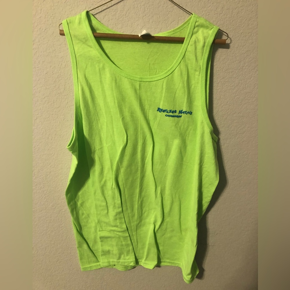 Lime Green Men’s Tank Top